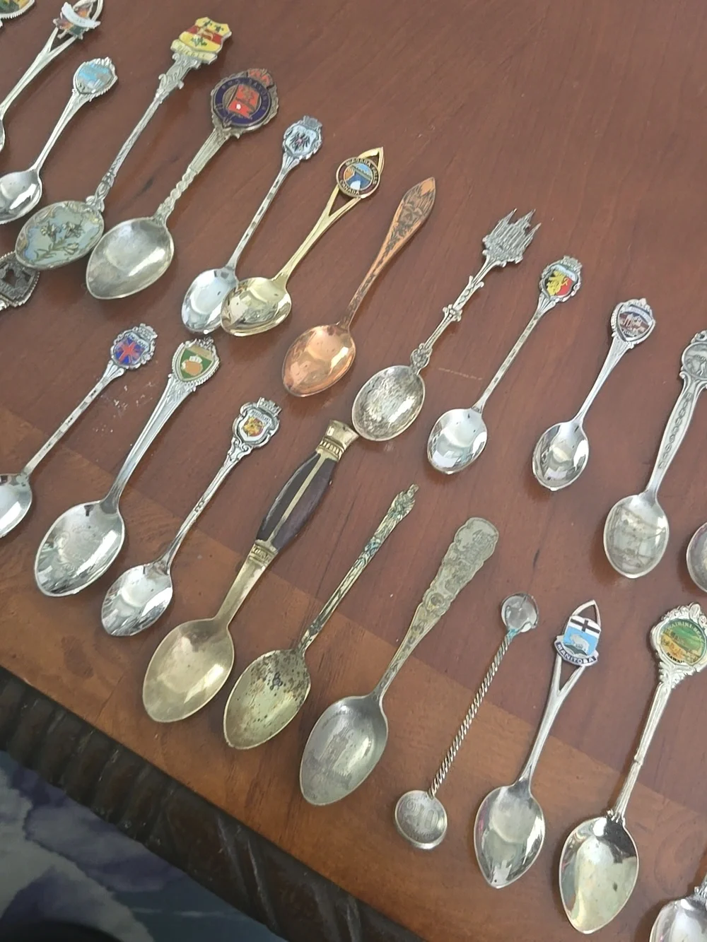 Vintage Collection Of Spoons 39 Spoons